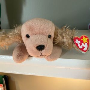 Ty beanie baby, Spunky the dog.